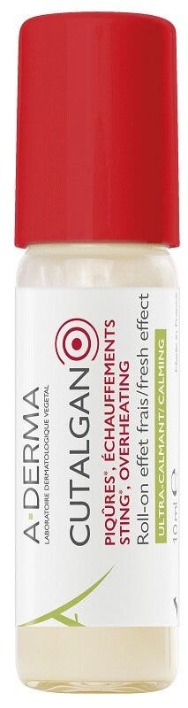 A-derma Cutalgan Roll-on Effetto Fresco Ultra-lenitivo 10 ml