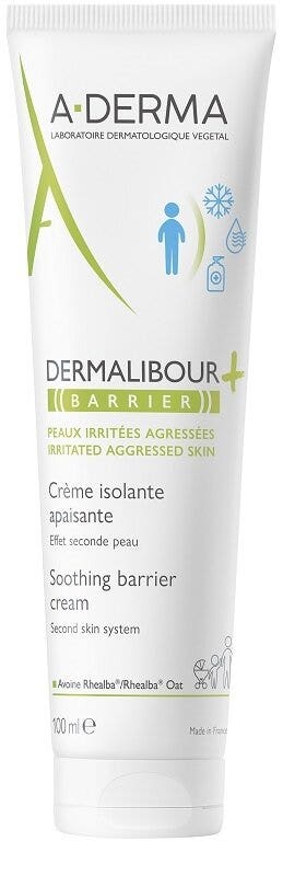 A-Derma Dermalibour+ Barrier Crema Isolante Lenitiva 100ml