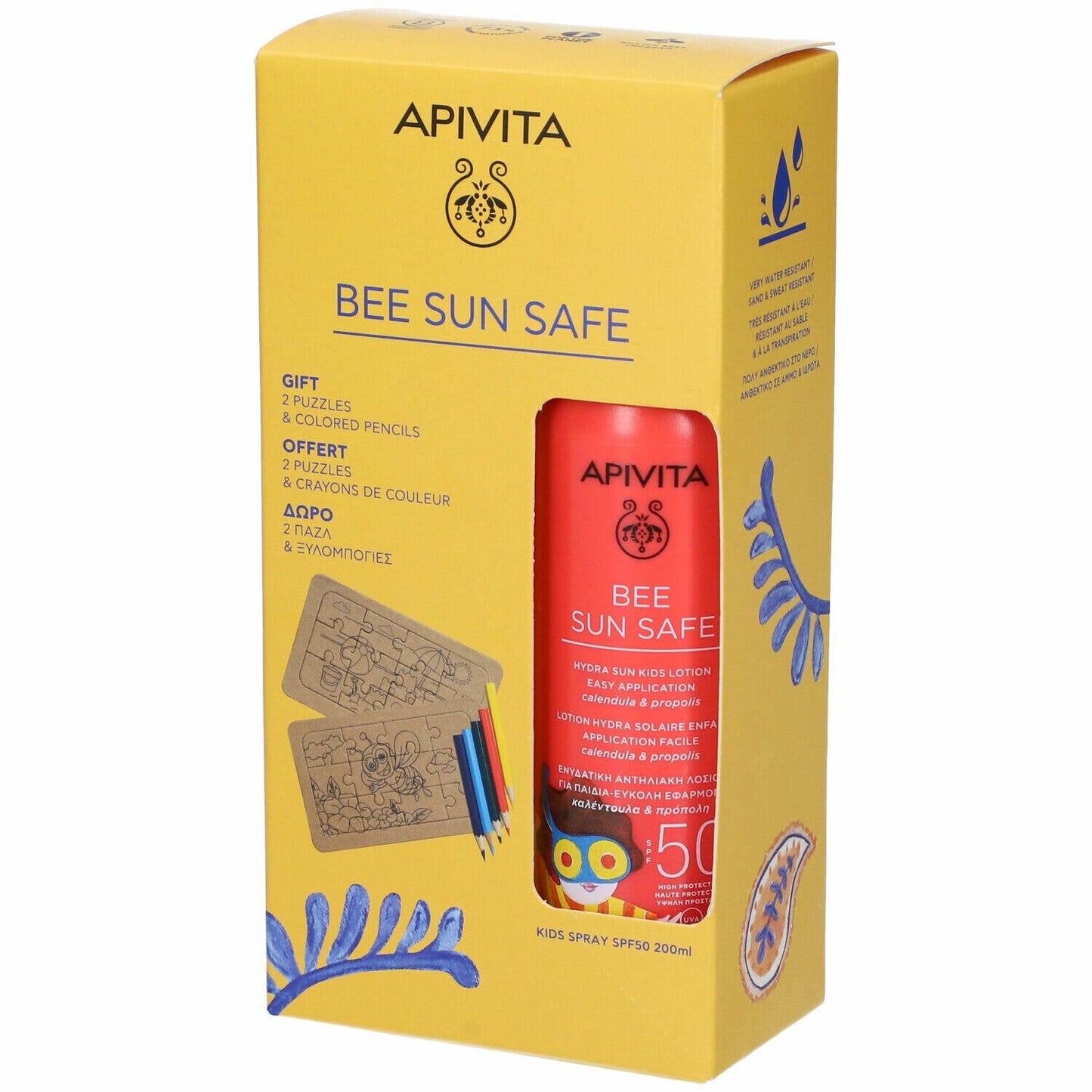 Apivita Bee Sun Safe Lozione Spray Hydra Sun Bambino SPF50 + Gift
