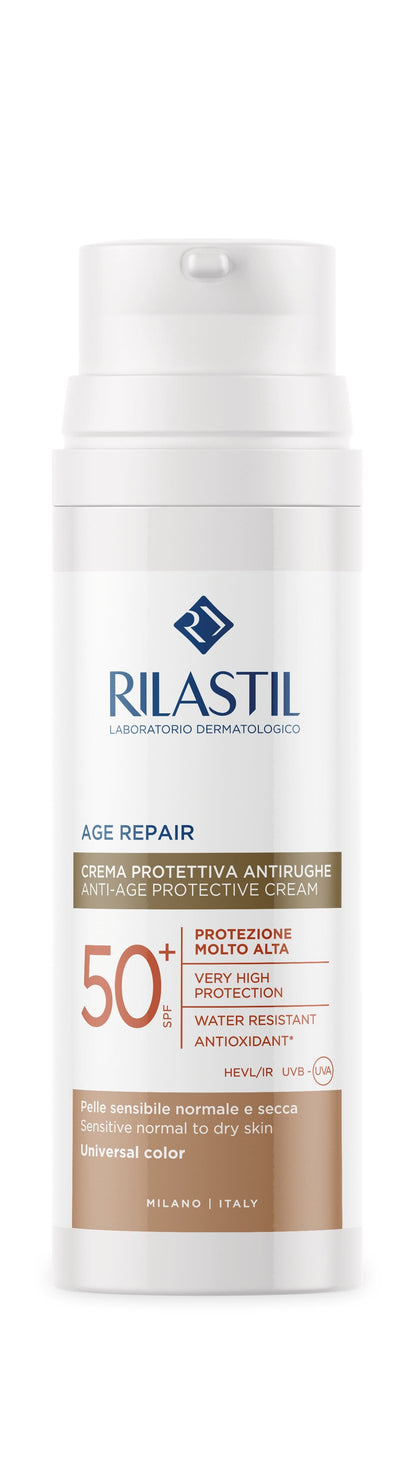 Rilastil Sun Age Repair Crema Solare SPF50+ Universal Color 50ml