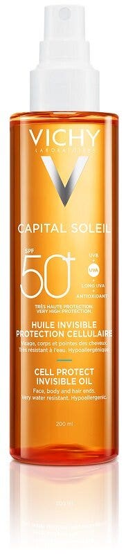 Vichy Capital Soleil Cell Protect Olio Invisibile 200ml SPF 50+