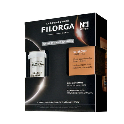 Filorga Cofanetto Duo Siero Skin Unify 30ml + Protezione Solare Viso UV-Bronze SPF50+ 40ml
