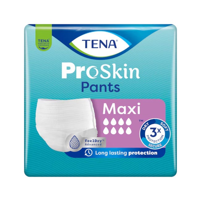 Tena Pants Pannolone A Mutandina Maxi Taglia M 8 Pezzi