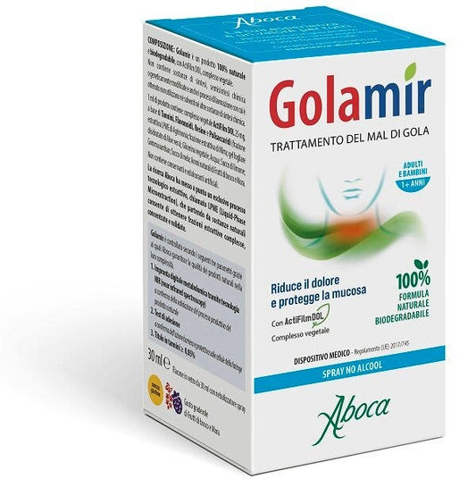 Aboca Golamir Spray No Alcol 30ml