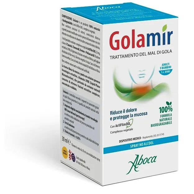 Aboca Golamir Spray No Alcol 30ml