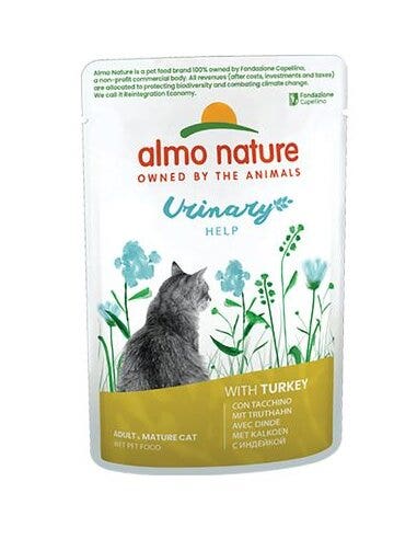 Almo Nature Urinary Help Cibo Umido Tacchino Per Gatto 70g