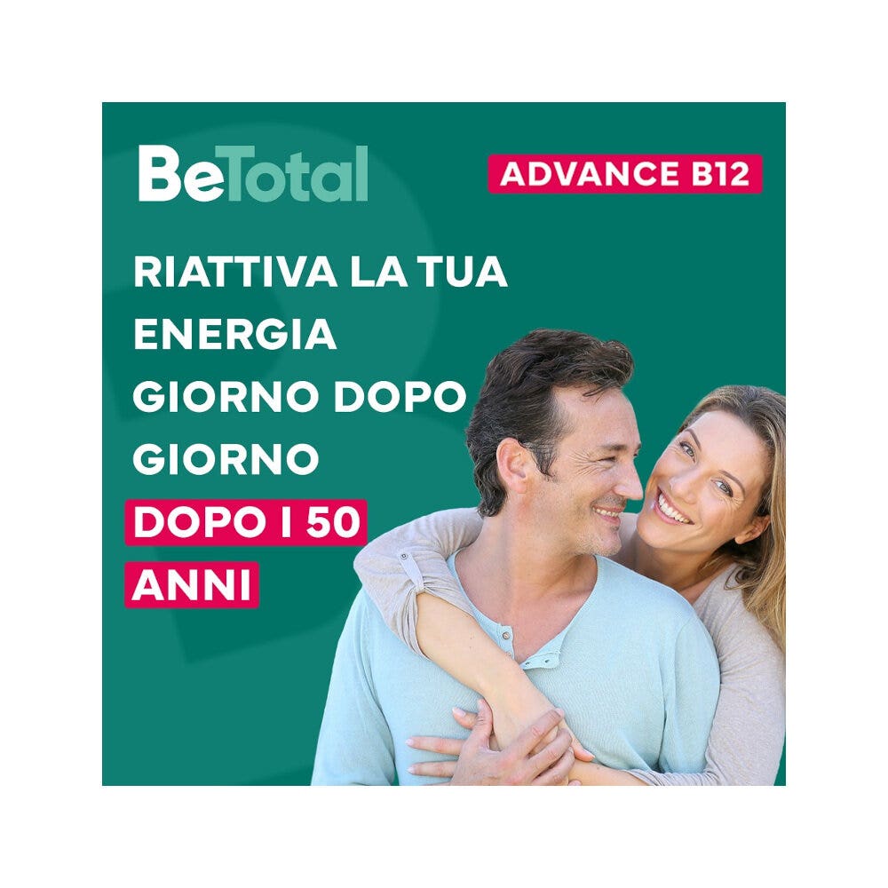 Be-Total Advance B12 Integratore 50+ Anni - 30 Flaconcini
