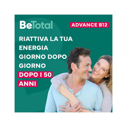 Be-Total Advance B12 Integratore 50+ Anni - 30 Flaconcini