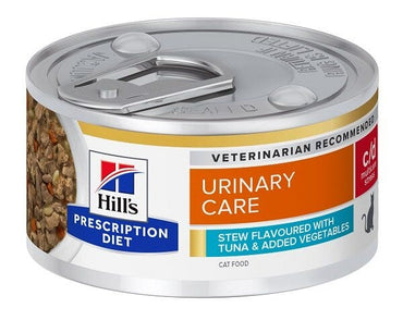 Hill's Prescription Diet Feline C/D Urinary Care Sterilised Spezzatino Tonno E Verdure 82g