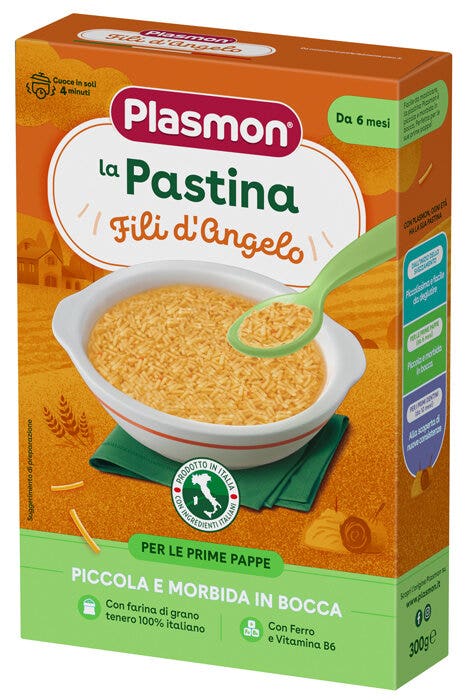 Plasmon La Pastina Fili d'Angelo 300g 6 Mesi+