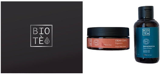 Biote' Kit Bagno Doccia Fico D'india 100ml + Crema Corpo Papavero 100ml
