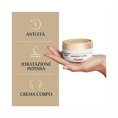 Eucerin Hyaluron-Filler + Elasticity Crema Corpo 200ml