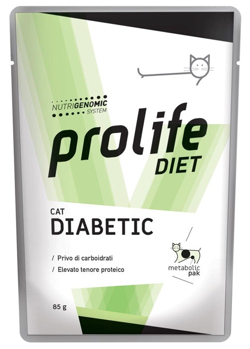 Prolife Veterinary Diabetic Cibo Umido Per Gatti Bustina 85g