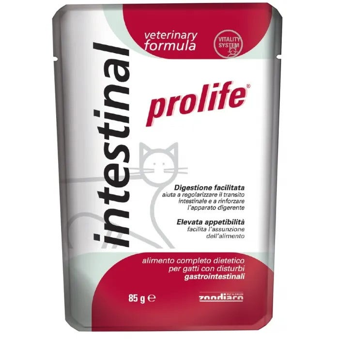 Prolife Veterinary Intestinal Cibo Umido Per Gatti Bustina 85g