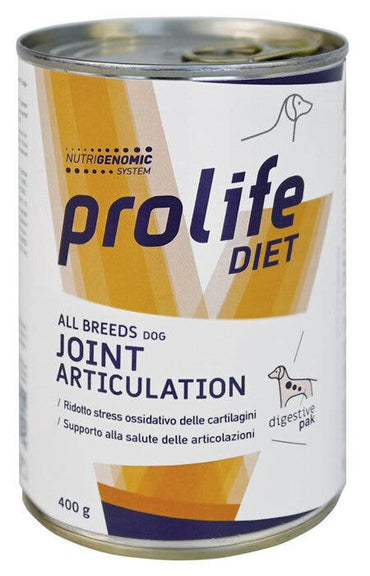 Prolife Dog Diet Wet Joint Articulation Cibo Umido Per Cani Tutte Le Taglie Lattina 400g