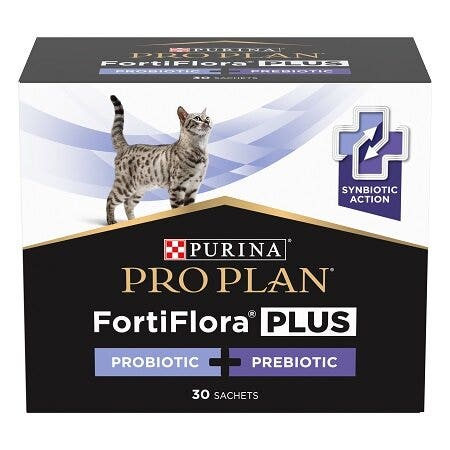 Purina Pro Plan Gatto Fortiflora Plus Probiotic + Prebiotic 30 Buste 1,5g