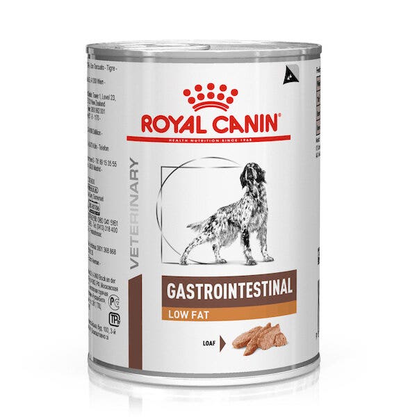 Royal Canin Diet Gastrointestinal Low Fat Patè Per Cani Lattina 410g