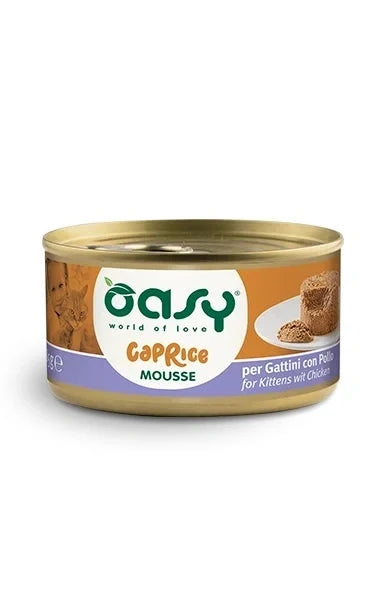Oasy Wet Cat Caprice Mousse Kitten con Pollo 85 g