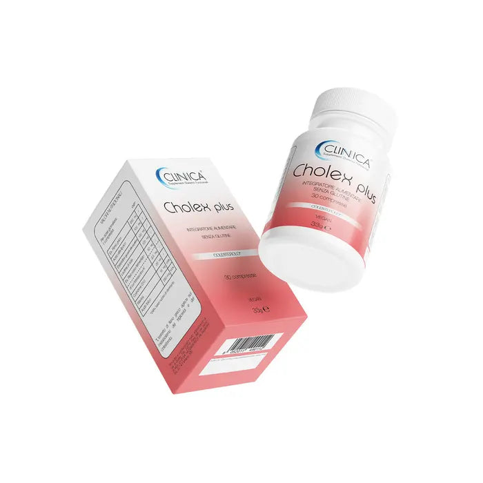 Clinica Cholex plus - colesterolo - 30 compresse = 1 mese di trattamento