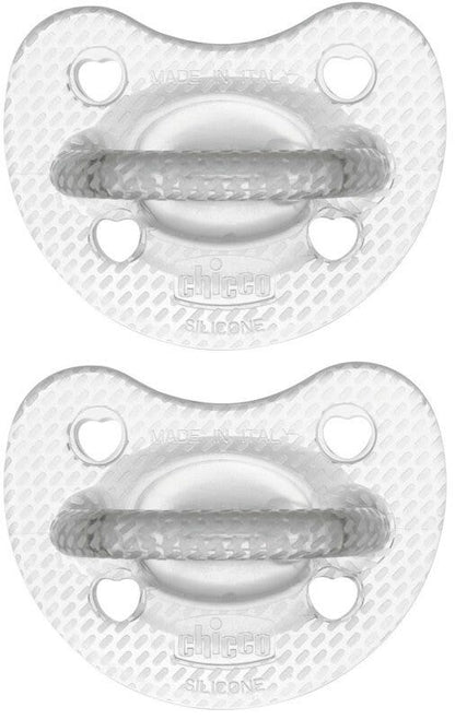 Chicco Gommotto Silicone Crystal 6-16 Mesi 2 Pezzi