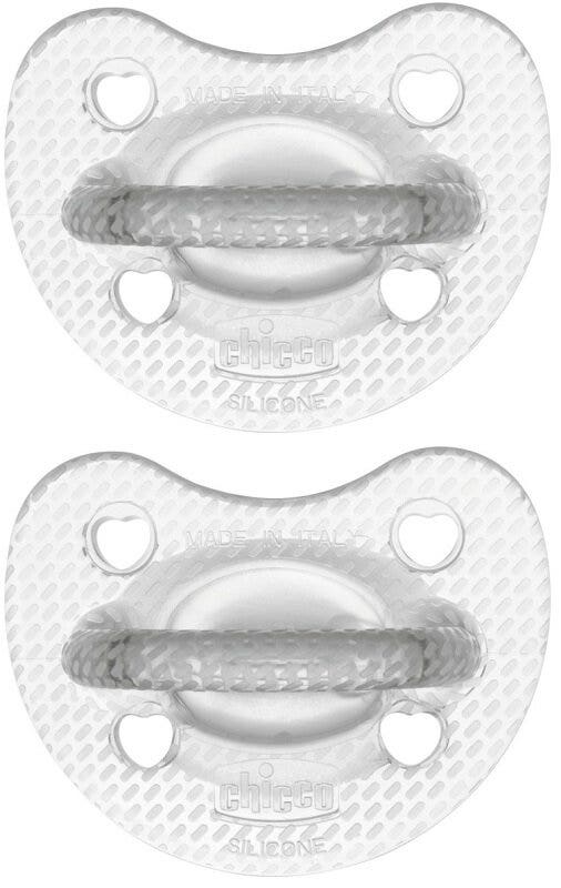 Chicco Gommotto Silicone Crystal 6-16 Mesi 2 Pezzi