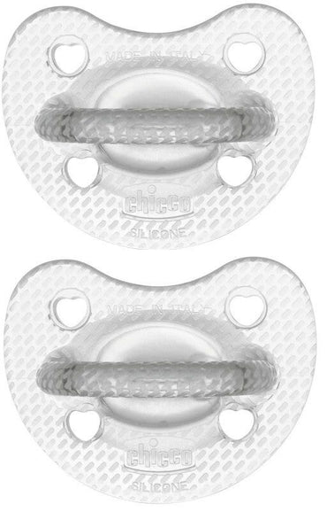 Chicco Gommotto Silicone Crystal 6-16 Mesi 2 Pezzi