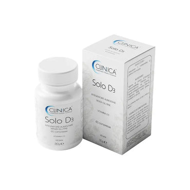 Clinica Solo D3 - vitamina D3 - 60 compresse = 2 mesi di trattamento