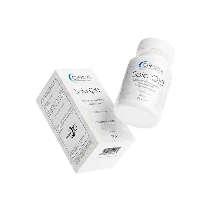 Clinica Solo Q10 - coenzima Q10 - 60 capsule vegetali = 1 mese di trattamento