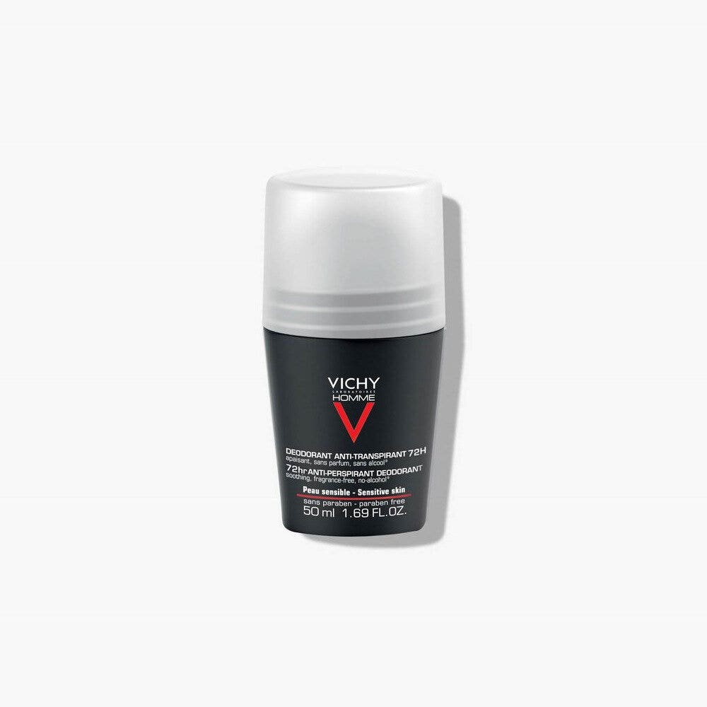 Vichy Homme Deodorante Roll-On Antitraspirante 72h 50ml