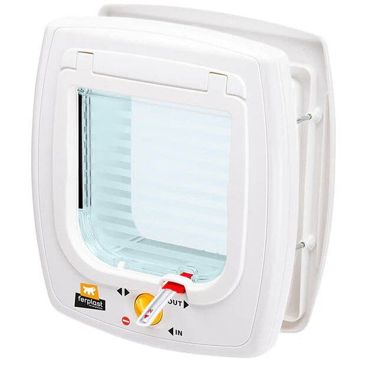 Swing 7 Portina Per Gatti Con Sistema Magnetico Colore Bianco