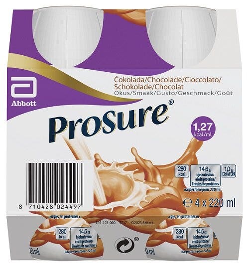 Prosure Chocolate 4 Bottiglie Da 220ml