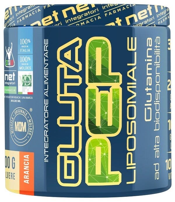 Net Integratori Gluta Pep Liposomiale Gusto Arancia 200g