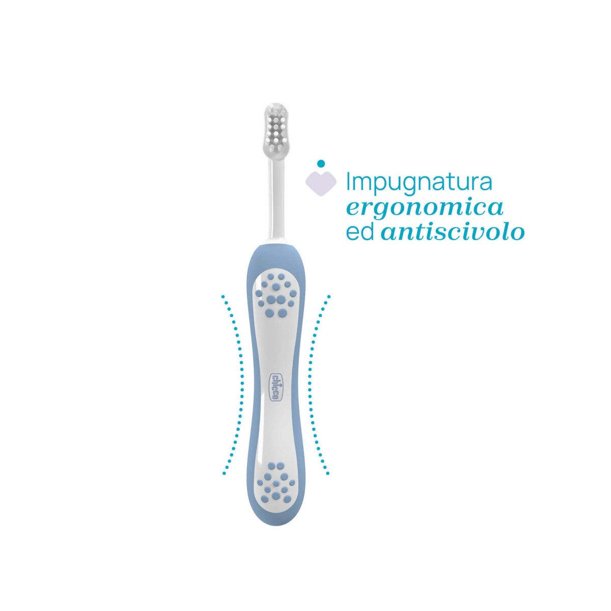 Chicco Spazzolino Primi Denti 6-36 Mesi Indigo