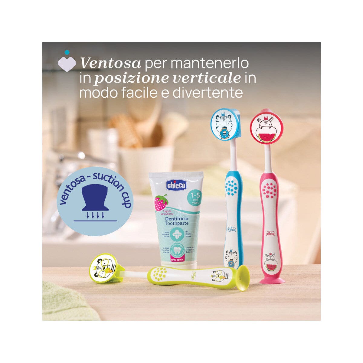 Chicco Spazzolino 3-6 Anni Tigre