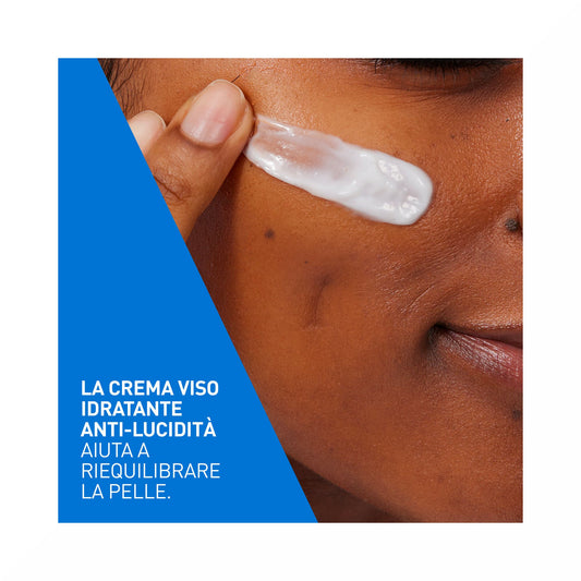 CeraVe Crema Viso Idratante Anti-lucidità Pelle Grassa e Mista 50ml