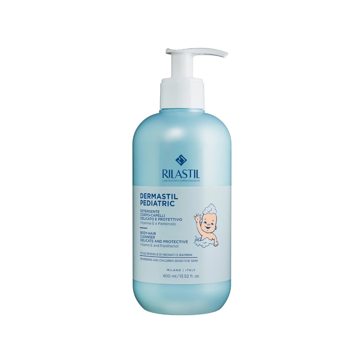 Rilastil Dermastil Pediatric Detergente Corpo e Capelli 400ml