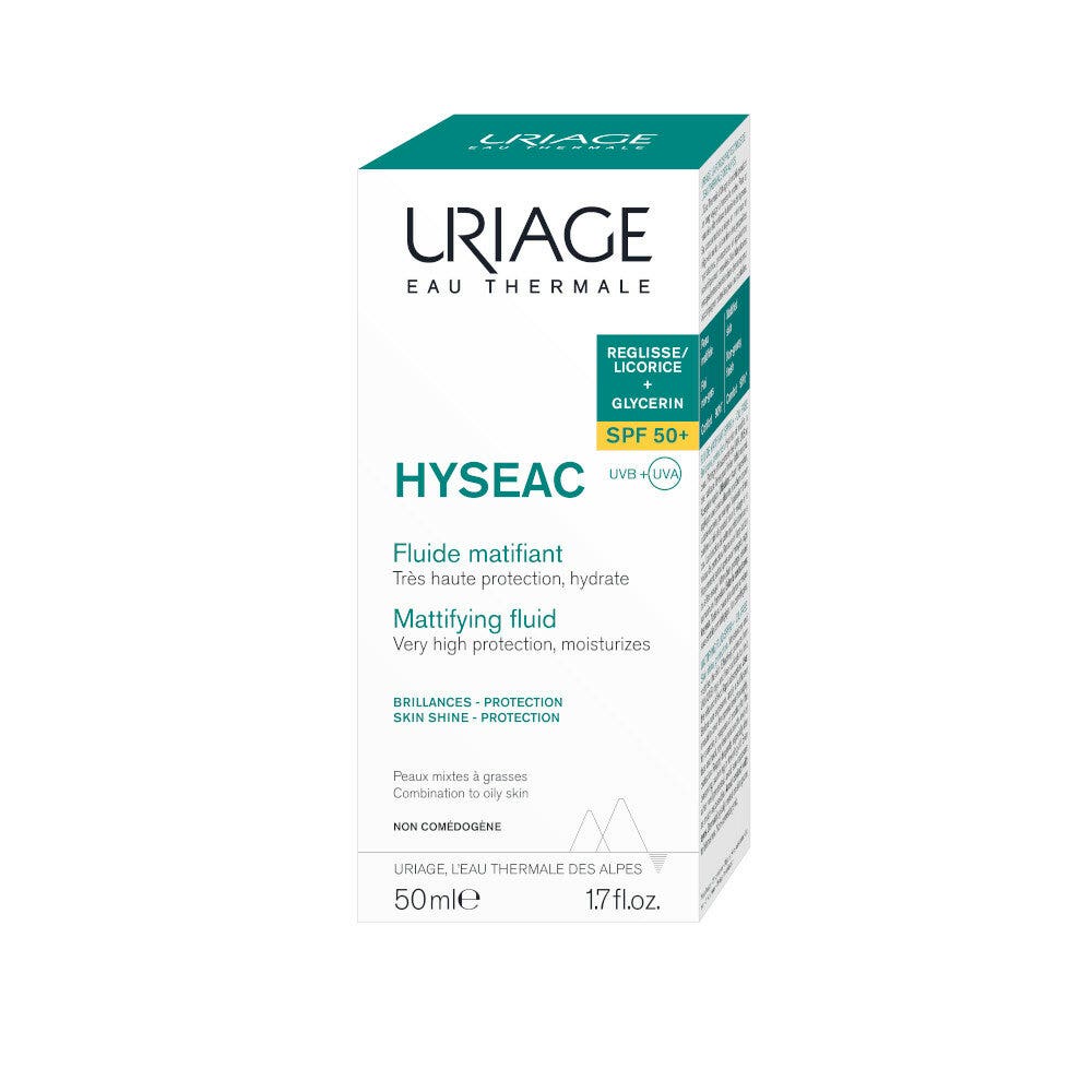 Uriage Hyseac Solaire Fluido Solare Viso SPF50+ 50ml