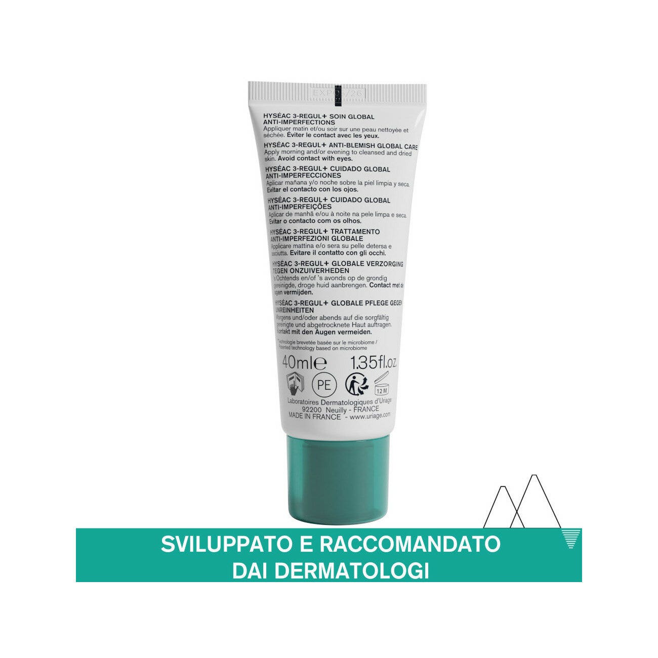 Uriage Hyseac 3 Regul+ Trattamento Globale Anti-imperfezioni 40ml