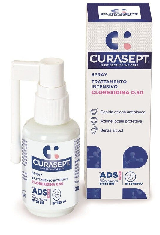 Curasept Spray Trattamento Intensivo Clorexidina 30ml