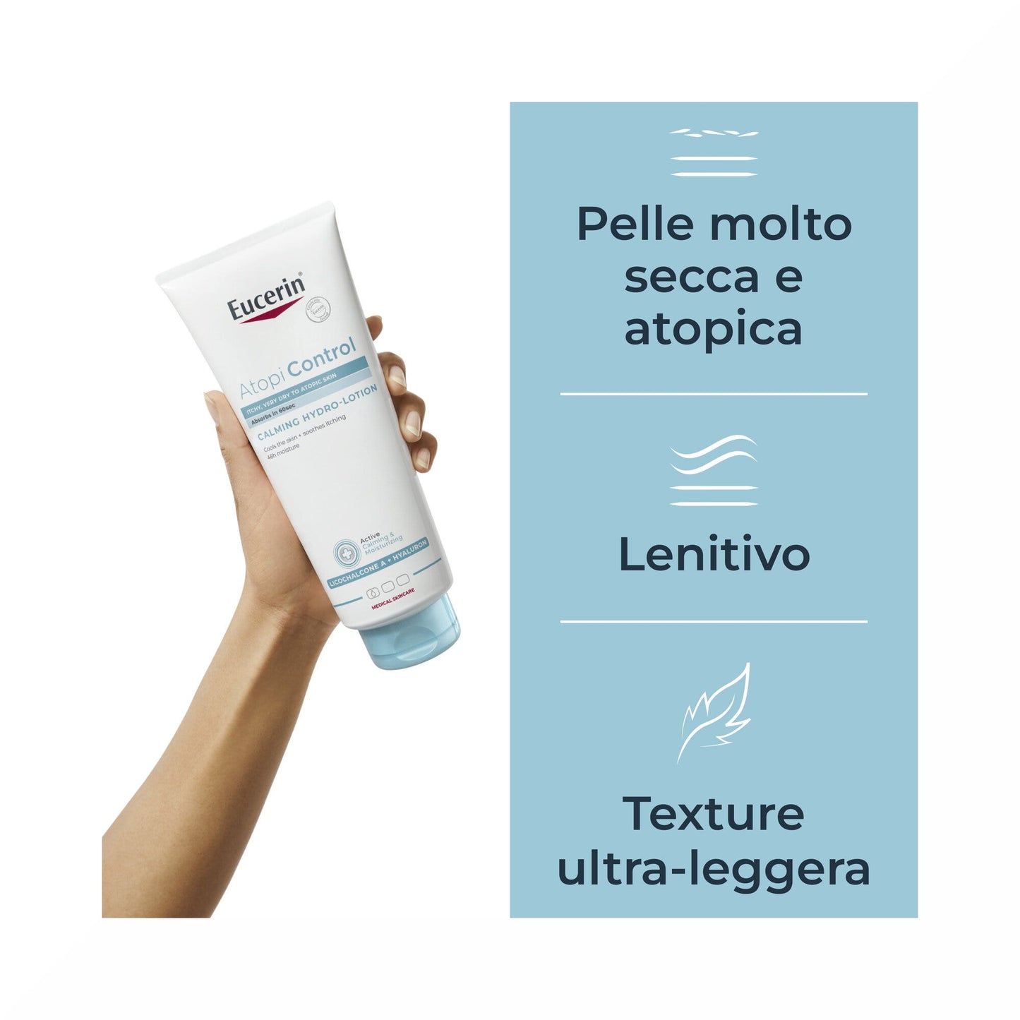 Eucerin AtopiControl Emulsione Corpo Ultra Light 400ml