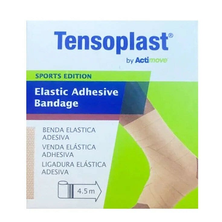 Actimove Tensoplast Benda Elastica Autoadesiva Con Ossido Di Zinco 10cmx4,5m