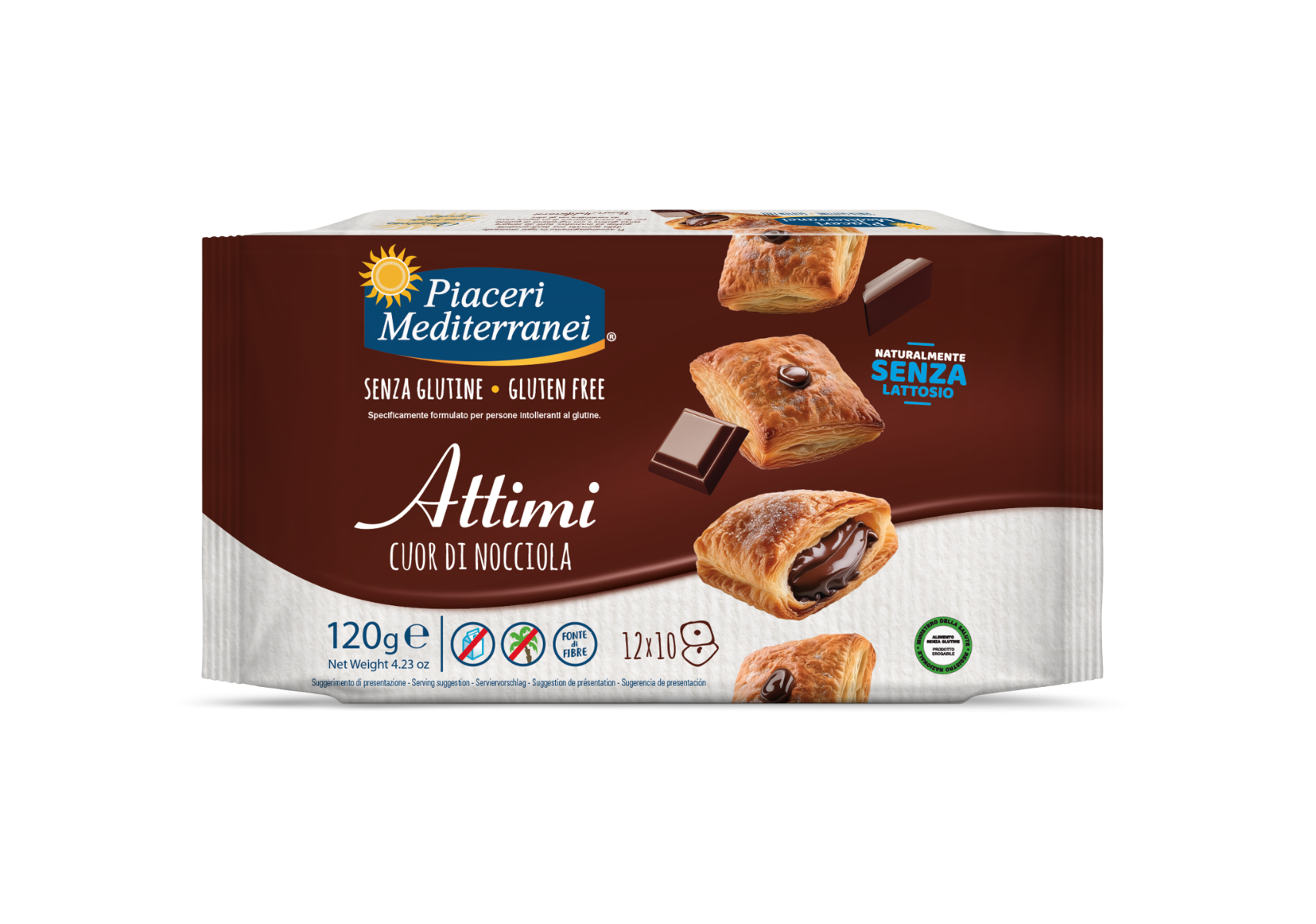 Piaceri Mediterranei Attimi Cuor di Nocciola 120 g