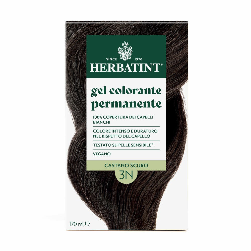 Herbatint Gel Colorante Permanente 3N Castano Scuro 170ml