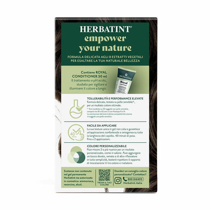 Herbatint Gel Colorante Permanente 4N Castano 170ml