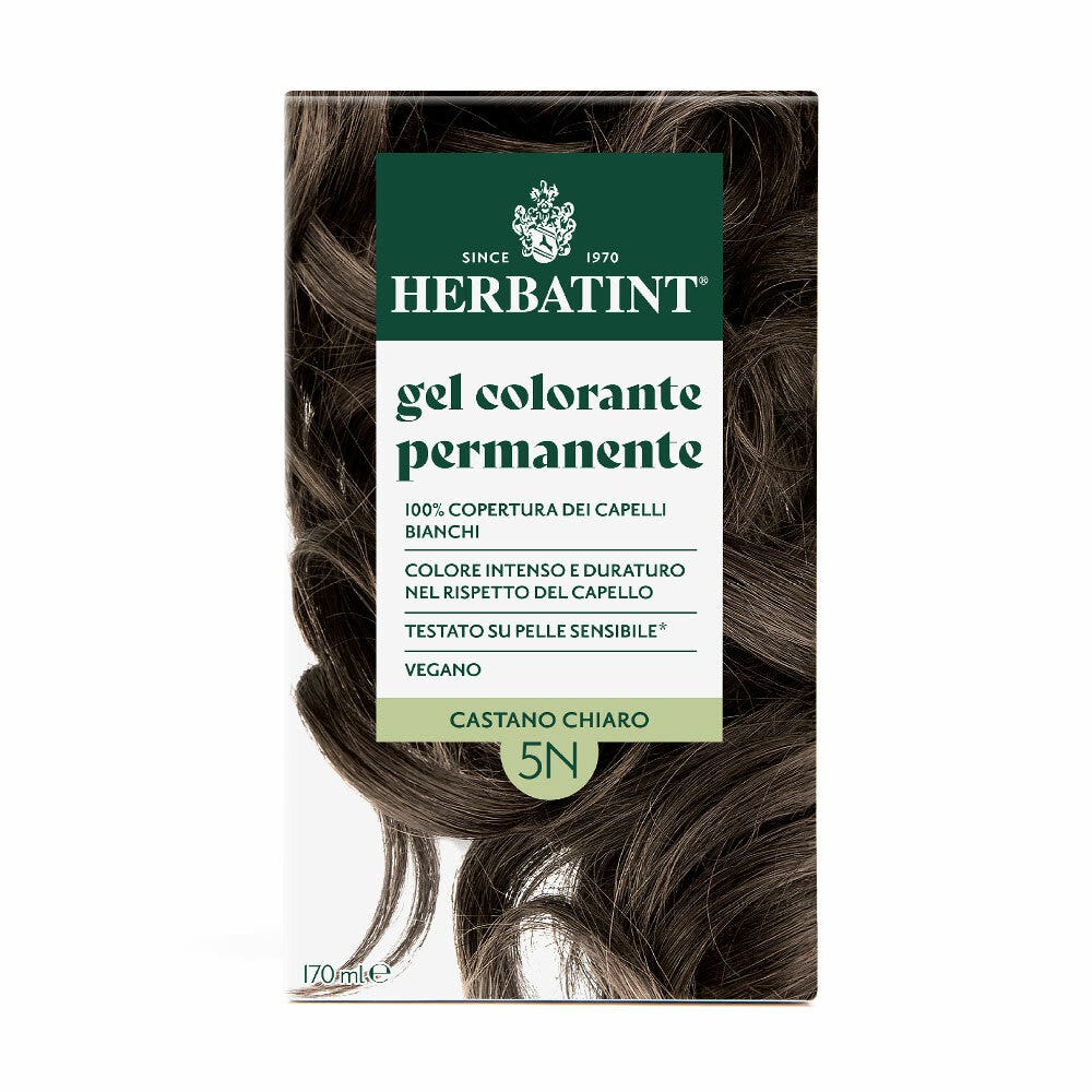 Herbatint Gel Colorante Permanente 5N Castano Chiaro 170ml