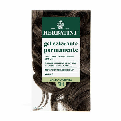 Herbatint Gel Colorante Permanente 5N Castano Chiaro 170ml