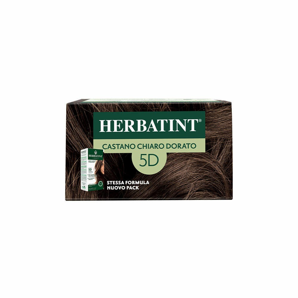 Herbatint Gel Colorante Permanente 5D Castano Chiaro Dorato 170ml