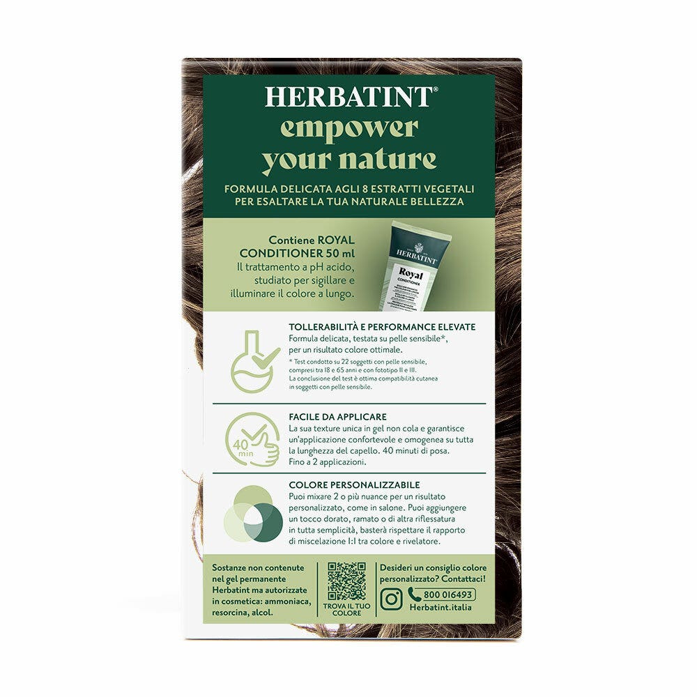 Herbatint Gel Colorante Permanente 7D Biondo Dorato 170ml