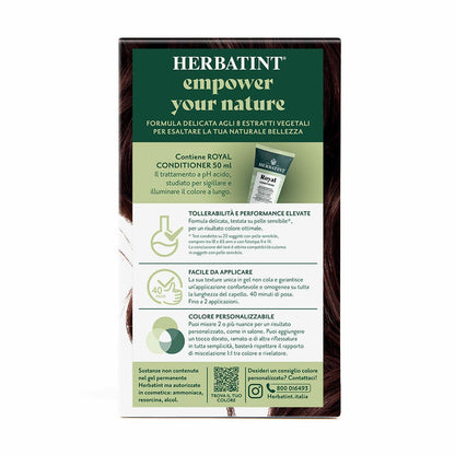 Herbatint Gel Colorante Permanente 4R Castano Ramato 170ml