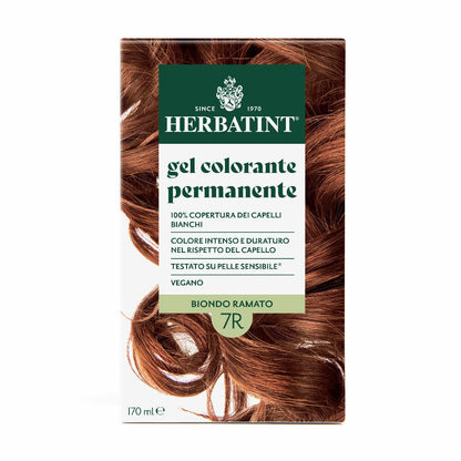Herbatint Tintura Per Capelli Gel Permanente 7R Biondo Ramato 170ml